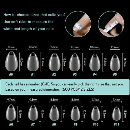 Soft Gel Nail Tips